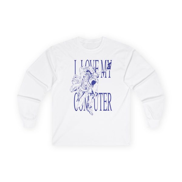 Ninajirachi / I Love My Computer Unisex Ultra Cotton Long Sleeve Tee