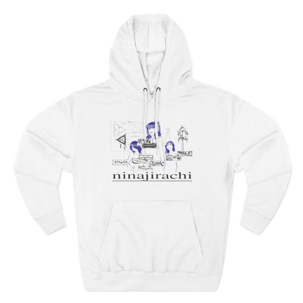Ninajirachi Three-Panel Fleece Hoodie