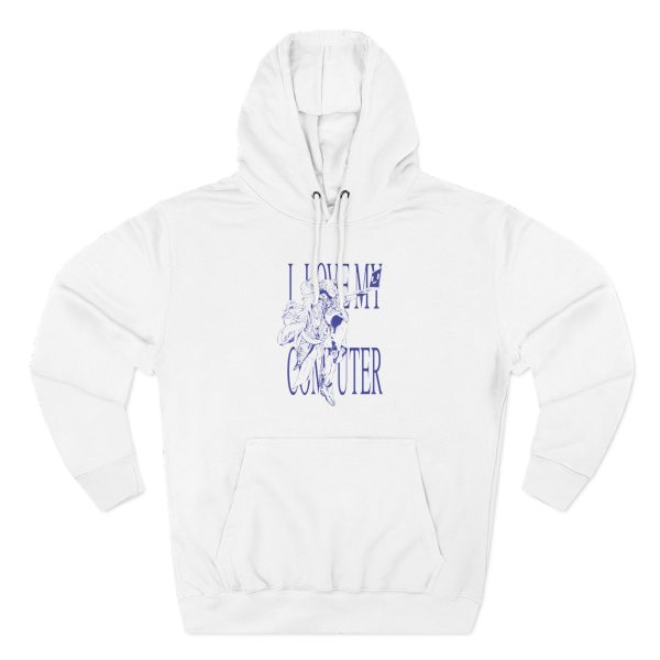 Ninajirachi / I Love My Computer Three-Panel Fleece Hoodie