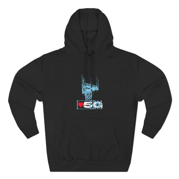 Ninajirachi / Cell Tower Three-Panel Fleece Hoodie