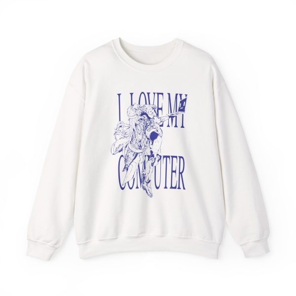 Ninajirachi / I Love My Computer Unisex Heavy Blend™ Crewneck Sweatshirt